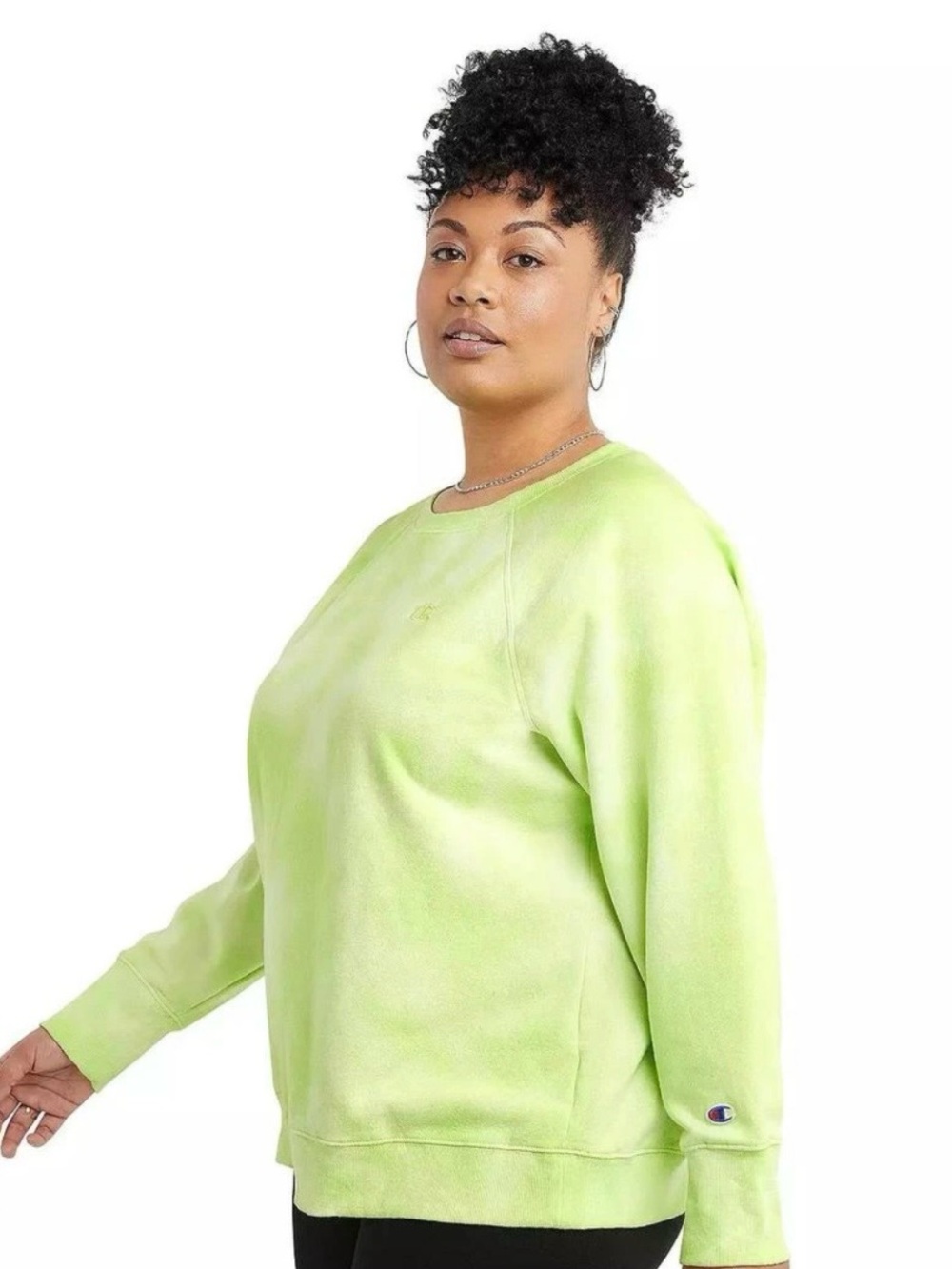 Champion - Crush Dye Fleece Crew 
NWT